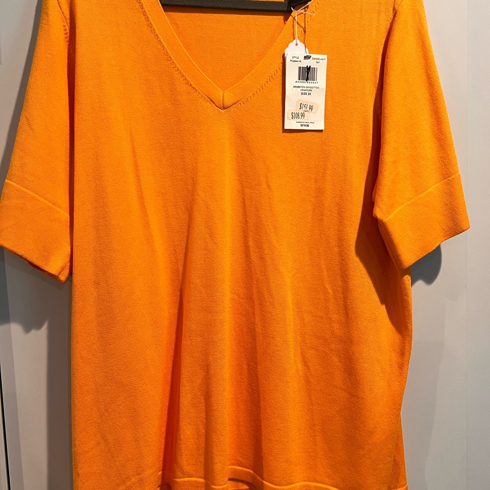 Vibrant Orange Short Sleeve Tees for Everyday Style